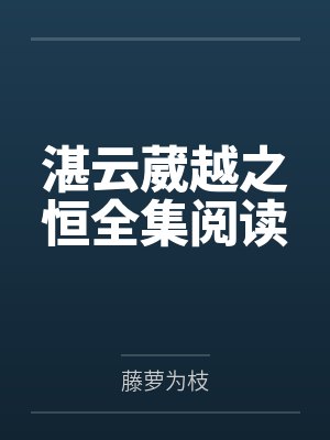 湛云葳越之恒全集阅读